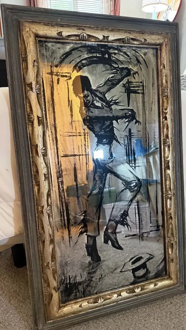 Alberto Ruiz Vela reverse painted